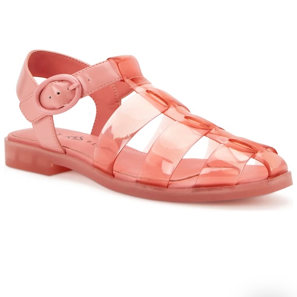 Katy Perry Collections Shoes - NWOB Katy Perry The Geli Fisherman Comfort Sandal Pink Amethyst - Size 10